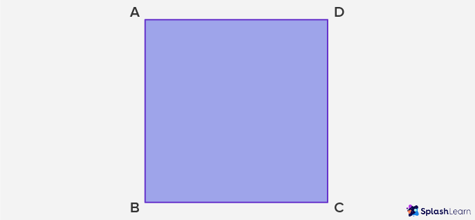 Vertical lines in square