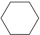 convex regular hexagon