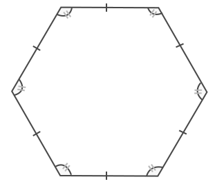 regular hexagon