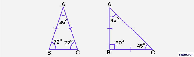 Isosceles Triangle - Definition, Angles, Properties, Examples