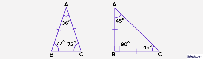 What Is A Vertex Angle Of An Isosceles Triangle