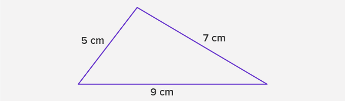 Non - Example of Isosceles Triangle - SplashLearn