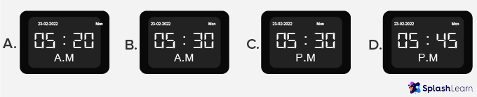 measure-8-01 Clocks to show correct time