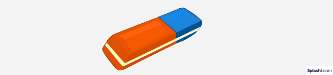 Eraser : a Shape of Parallelogram - SplashLearn