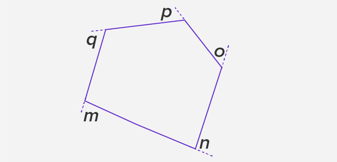 exterior angles of a polygon