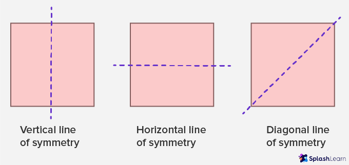 Square possesses all the line of Symmetry - SplashLearn