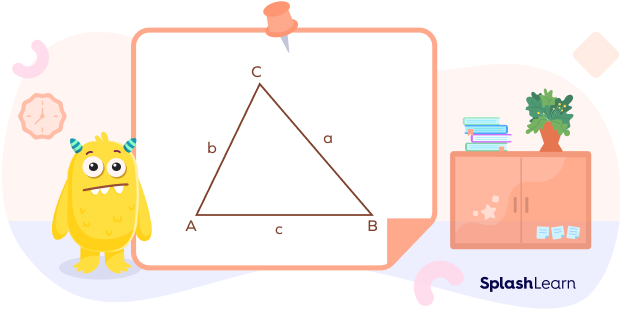 Perimeter of △ABC = AB + BC + CA = a + b + c