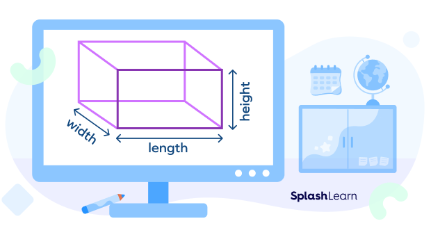 Dimensions - measurement of the length, width, and height.