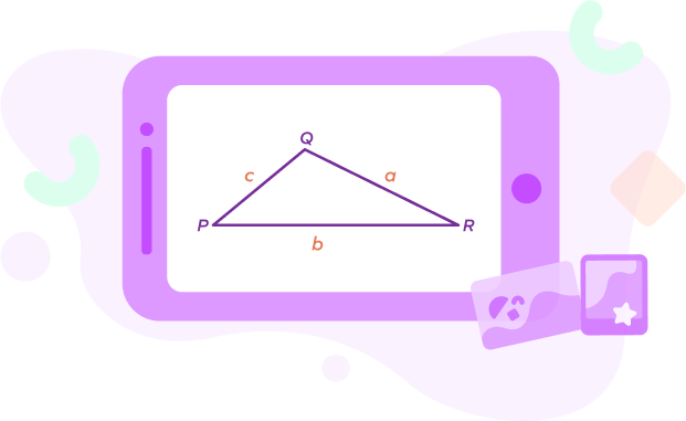 Obtuse triangle in the given figure. Obtuse triangle in the given figure.