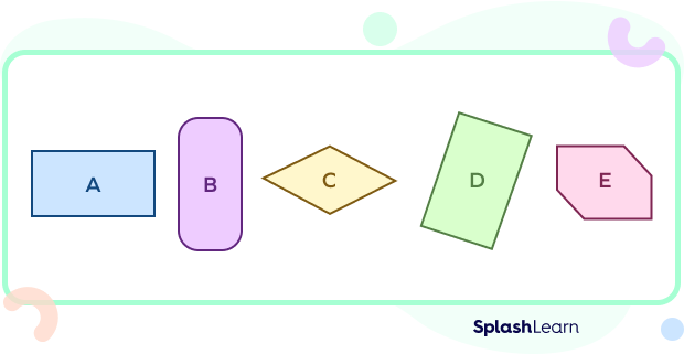 An example of accurate information about rectangles including squares