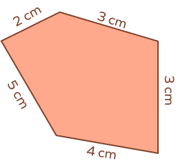 Perimeter of irregular pentagon