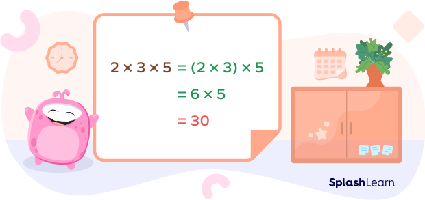 Associative Property of Multiplication Example Associative Property of Multiplication Example