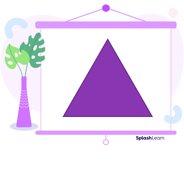 A triangle A triangle