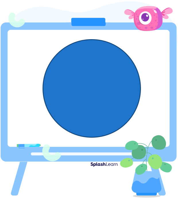A circle A circle