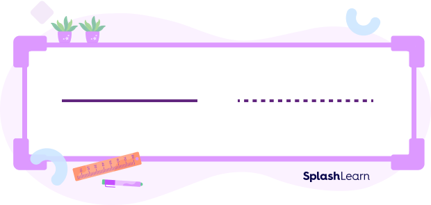 Continuous Line and Line with Gaps Continuous Line and Line with Gaps