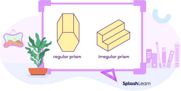 Regular and irregular prisms