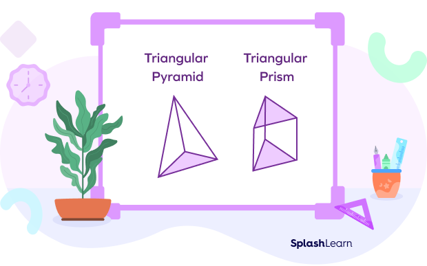 Difference between Pyramid and Prism