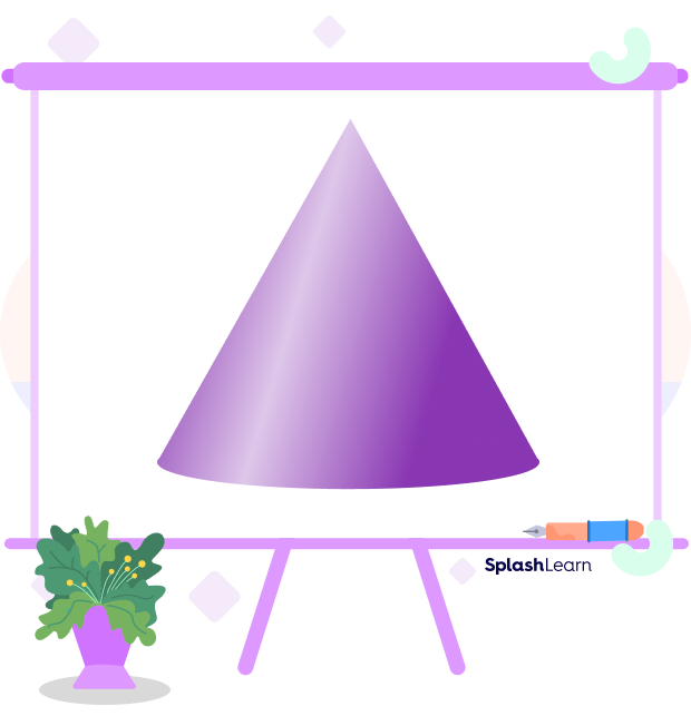 A cone A cone