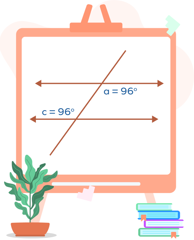 Alternate Angles a and c