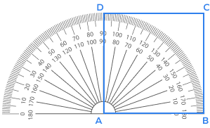 Angle of a Square Angle of a Square
