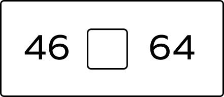 Compare Numbers using correct sign Compare Numbers using correct sign