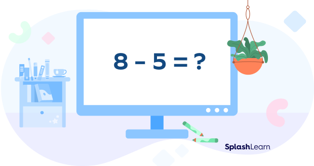 A subtraction sentence A subtraction sentence