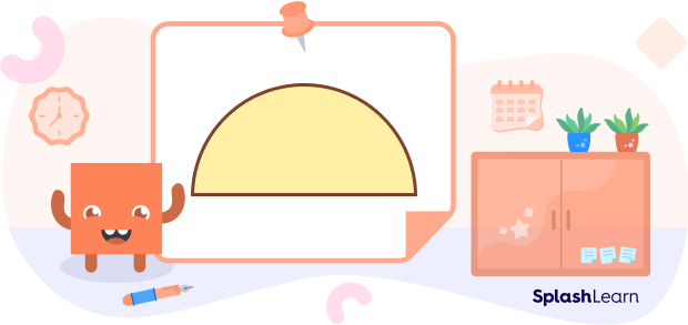 Image of a semicircle A semicircle