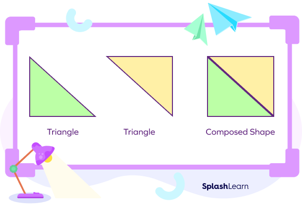 Composing Square from Triangles
