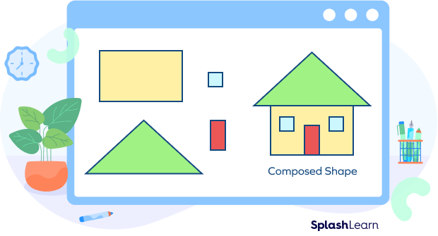 Composing House from Simple shapes