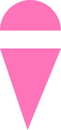 Triangle and Semicircle used from composing shapes Triangle and Semicircle used from composing shapes