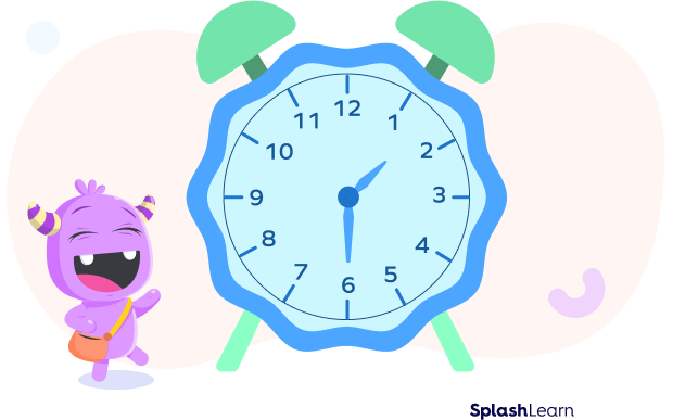 Half past on analog clock Half past on analog clock