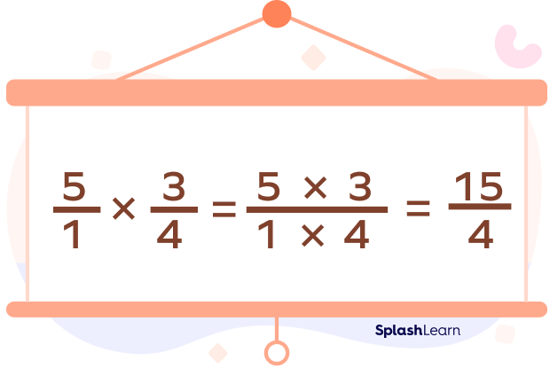 Multiplying two fractions