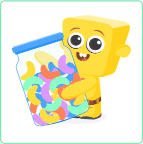 Real-life example for estimating candies in a jar. Real-life example for estimating candies in a jar.