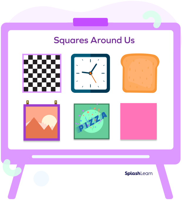 Square objects around us