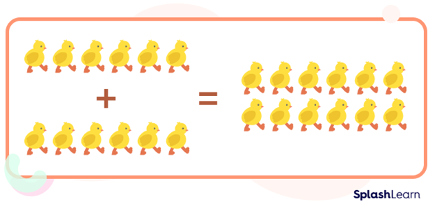 The double of 6 chickens is 12 chickens
