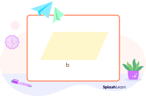 Area of parallelogram verification step 1