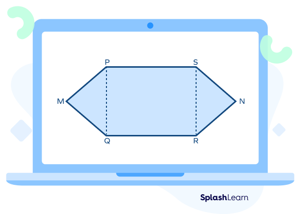 Example of area of irregular polygons