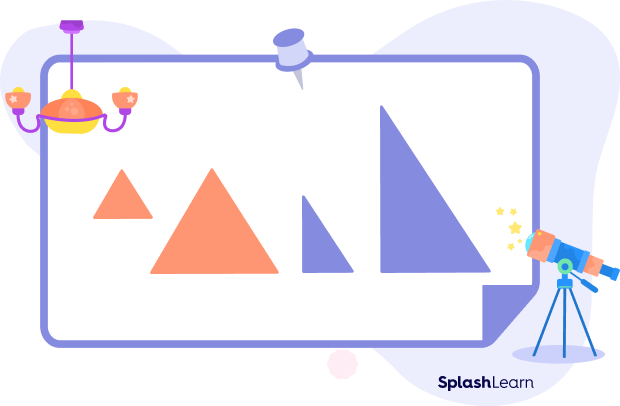 Triangles of different sizes Triangles of different sizes