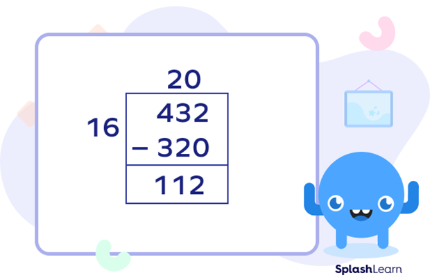Dividing numbers using area model Dividing numbers using area model