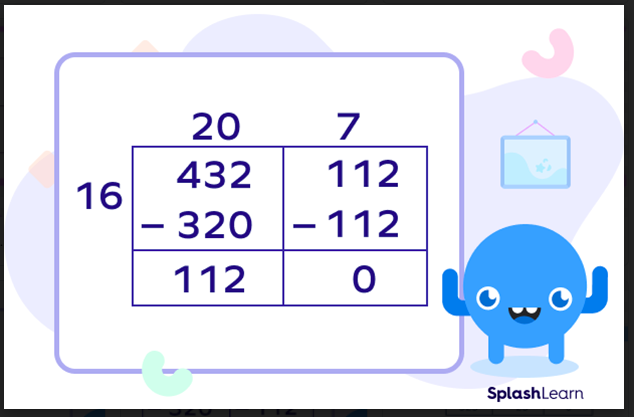 Using area model to divide numbers Using area model to divide numbers