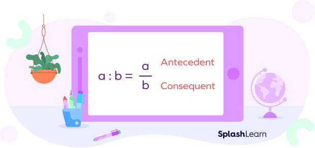 Antecedent and consequent in a ratio