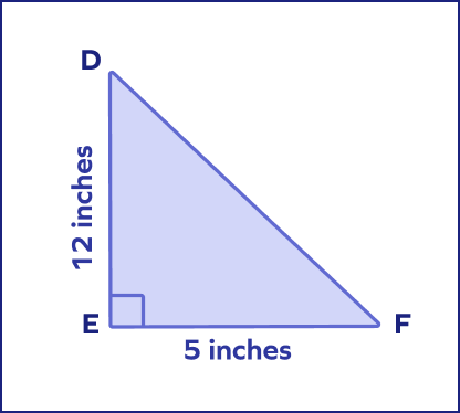 Finding length of hypotenuse Finding length of hypotenuse