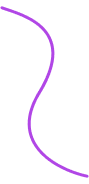 A curved line