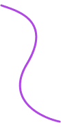 A curved line A curved line