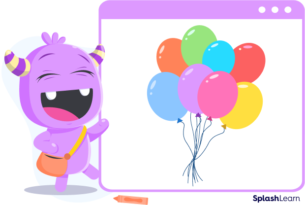 Eight balloons Eight balloons