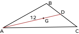 Centroid of triangle example Centroid of triangle example
