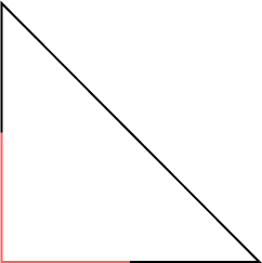 Right-angled triangle Right-angled triangle