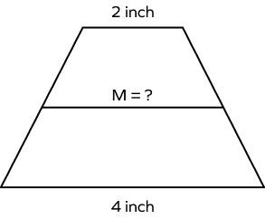 Median of an isosceles trapezoid Median of an isosceles trapezoid