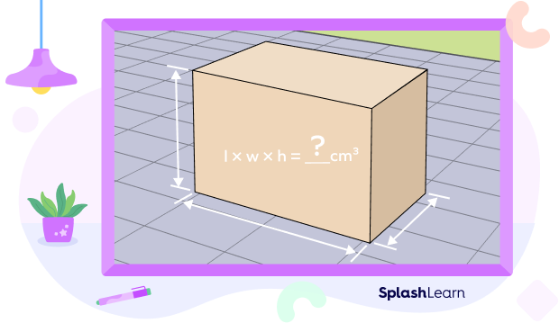 Volume of a square box
