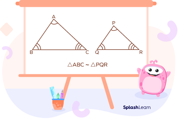 similar triangles ABC and PQR similar triangles ABC and PQR